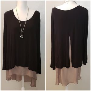 Pink Coconut Boutique long flowy top